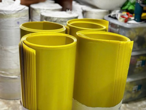 Tấm phíp thủy tinh vàng Epoxy dày 50 ly - 50mm (1000x2000x50mm)