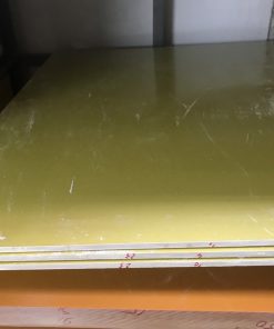 Tấm phíp thủy tinh vàng Epoxy dày 20 ly - 20mm (1000x2000x20mm)