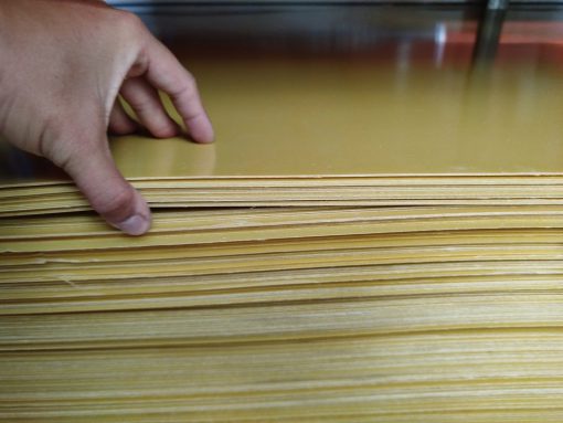 Tấm phíp thủy tinh vàng Epoxy dày 15 ly - 15mm (1000x2000x15mm)