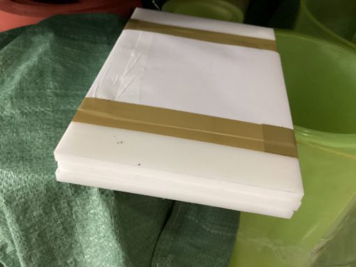 Nhựa POM tấm dày 60 ly - 60mm (1000x2000x60mm)