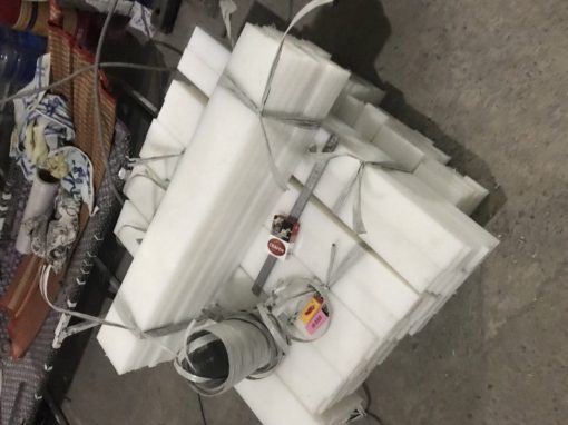 Nhựa PE tấm dày 45 ly - 45mm (1000x2000x45mm)