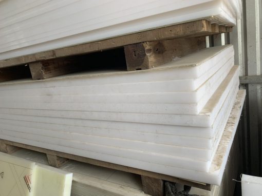 Nhựa PE tấm dày 65 ly - 65mm (1000x2000x65mm)