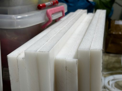 Nhựa PE tấm dày 85 ly - 85mm (1000x2000x85mm) - Hình ảnh 3