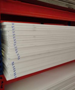 Nhựa PP tấm dày 50 ly - 50mm (1000x2000x50mm)