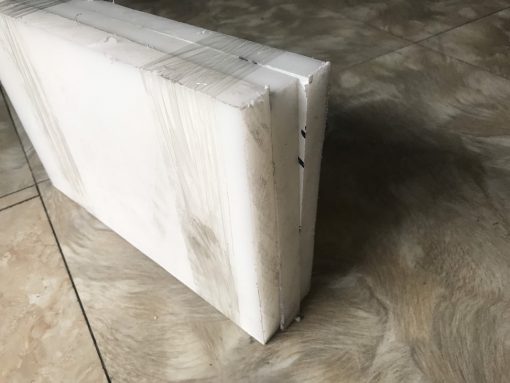 Nhựa PP tấm dày 25 ly - 25mm (1000x2000x25mm)